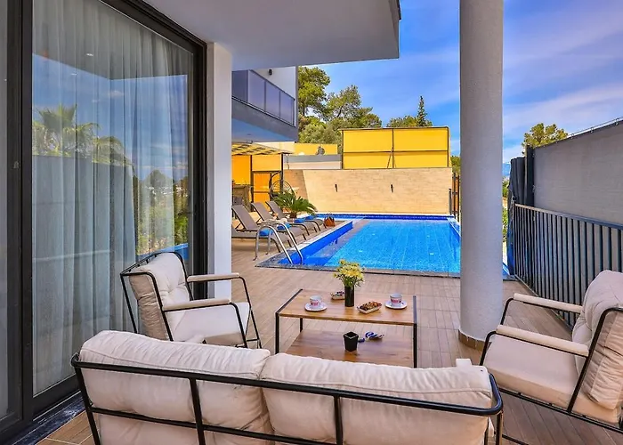 Luxury With Private Pool For 4 People In Patara *