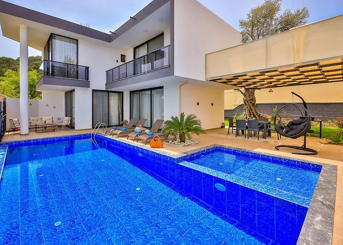 Luxury With Private Pool For 4 People In Patara 别墅 *