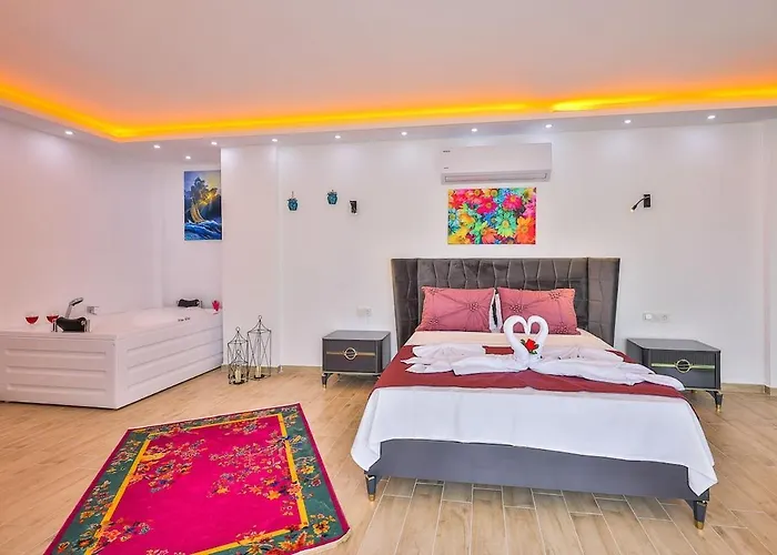 Luxury With Private Pool For 4 People In Patara 卡斯